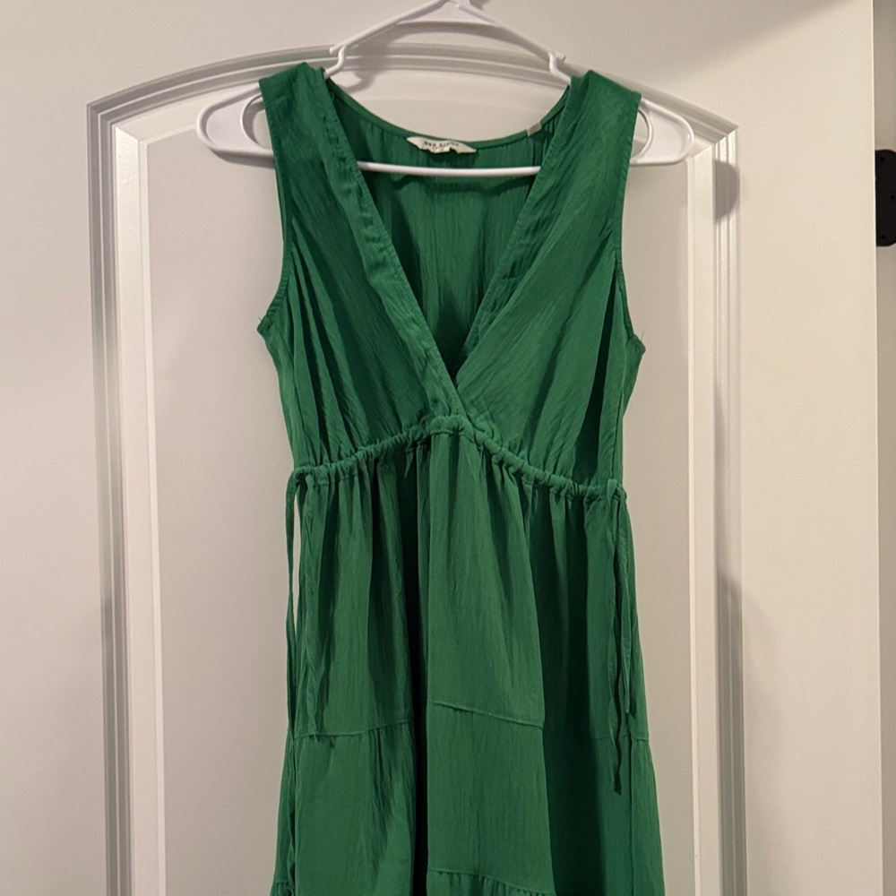Max Studio Emerald Green Midi Dress